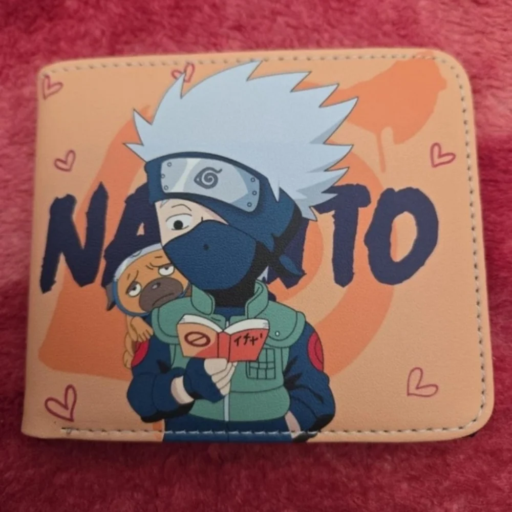 New Naruto anime manga leather wallet